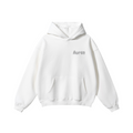 345GSM Men's Solid Color Pullover Hoodie White
